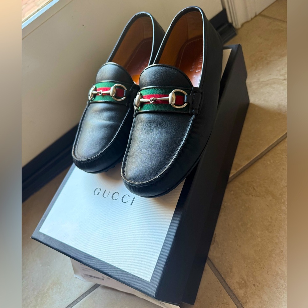 Gucci Leather Loafers | Size 11